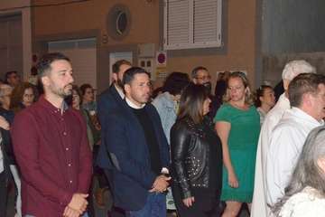 Misa y procesión religiosa en el El Calero de Telde (Foto Francisco Javier Santana)
